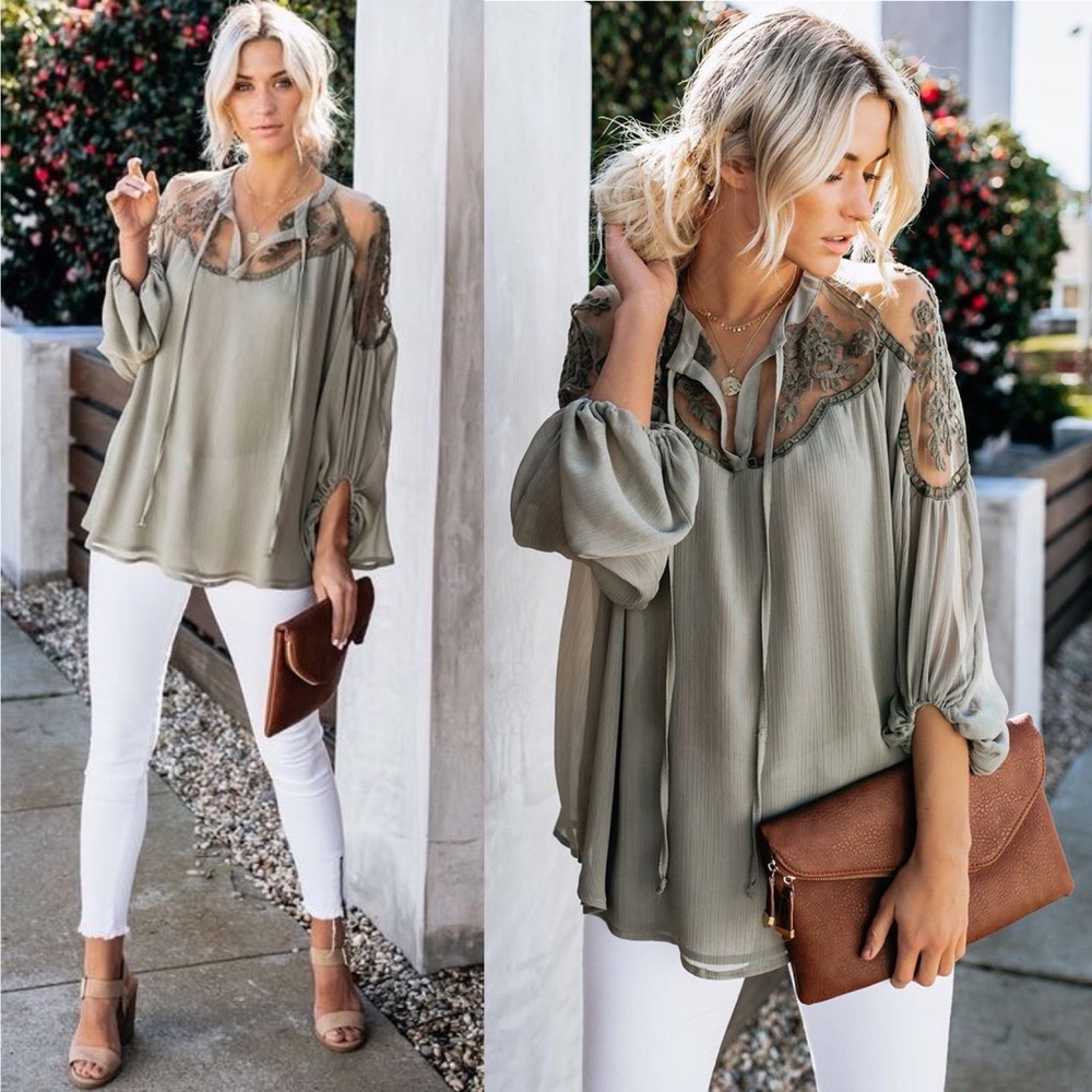 Quintessential Hippie | Eva Lace Top